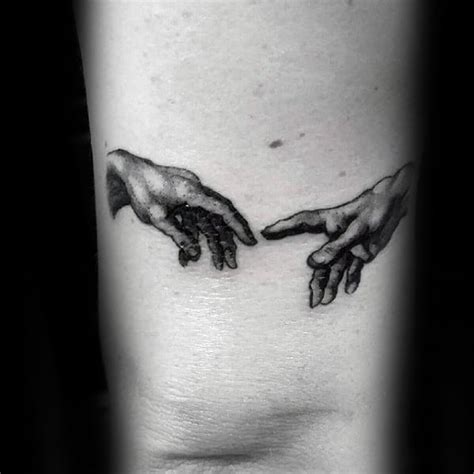 Details more than 75 simple michelangelo hands tattoo latest - in.cdgdbentre