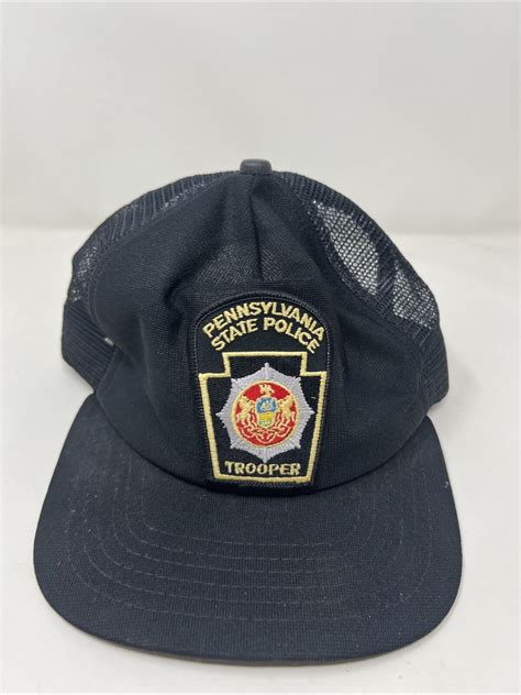 Vintage Pennsylvania State Police Trooper New Era Tru… - Gem