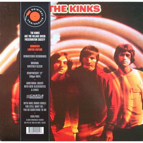 The Kinks Are The Village Green Preservation Society LP + 7 LIMITED ...