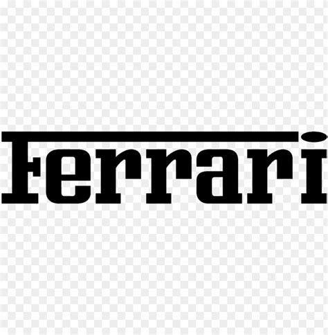 Ferrari Horse Logo Vector PNG Transparent With Clear Background ID ...