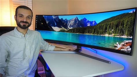 Samsung LC49HG90 - CHG90 Review: Biggest Gaming Monitor! - Is It Worth ...