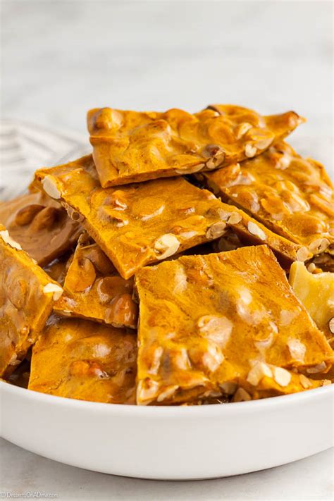 Homemade Peanut Brittle Recipe(VIDEO) - Easy Peanut Brittle