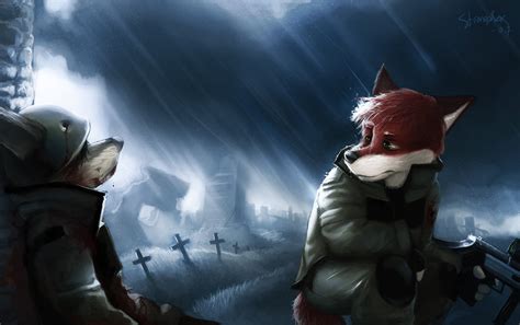 Fox Furry Wallpaper - WallpaperSafari