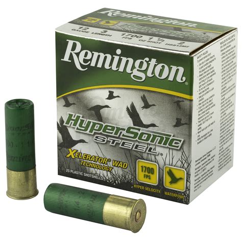 Remington HyperSonic Steel 12 Gauge 3" 2 Shot 25 Rounds - Omaha Outdoors