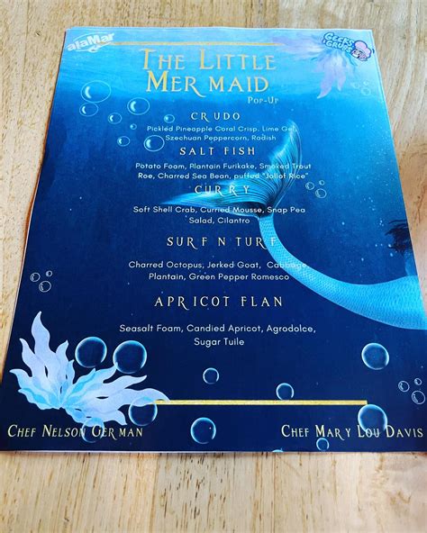 Little Mermaid-inspired dinner at Oakland’s alaMar restaurant with TV ...