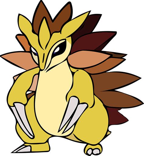 Pokemon Sandslash Gå · Gratis vektor grafik på Pixabay