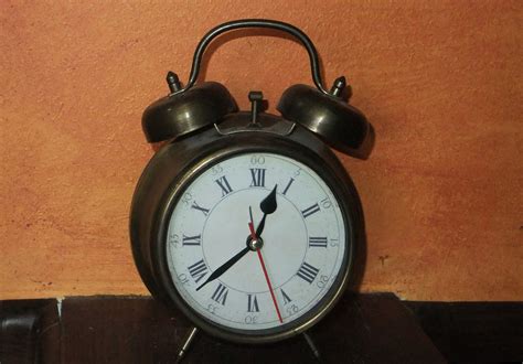 Vintage Iron Alarm-clock Free Stock Photo - Public Domain Pictures