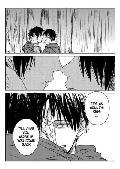 Levi X Eren Kiss