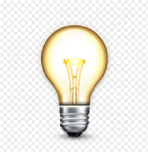 Download ios emoji electric light bulb png - Free PNG Images | TOPpng