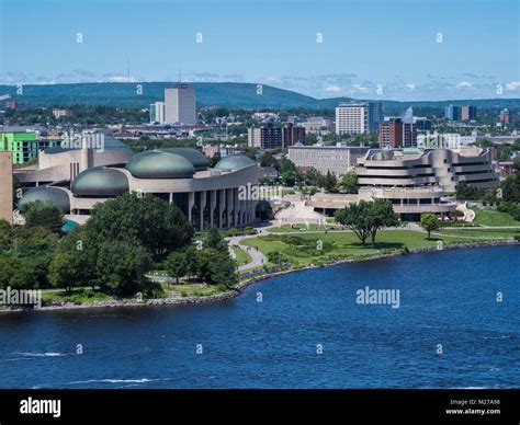 Canadian Museum of History across the river from Ottawa in Gatineau ...