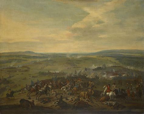 The Battle of Blenheim or Hochstadt 1704 Painting by Master Art ...