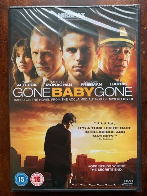 Gone Baby gone DVD 2007 Child Abduction Movie Thriller with Slipcover ...