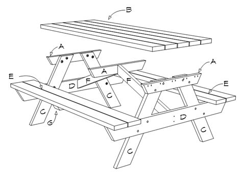 6 Foot Picnic Table Plans | DIY Projects - Construct101