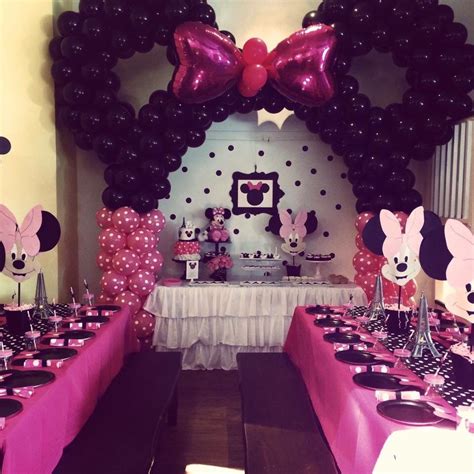 Minnie Mouse 1st Birthday Party Decoration Ideas - 1st Birthday Ideas