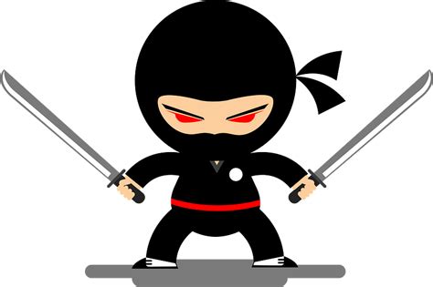 Chibi Ninja clipart. Free download transparent .PNG | Creazilla