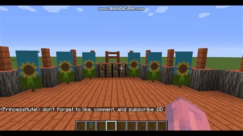 How to Make a Sunflower Banner! - Minecraft - YouTube