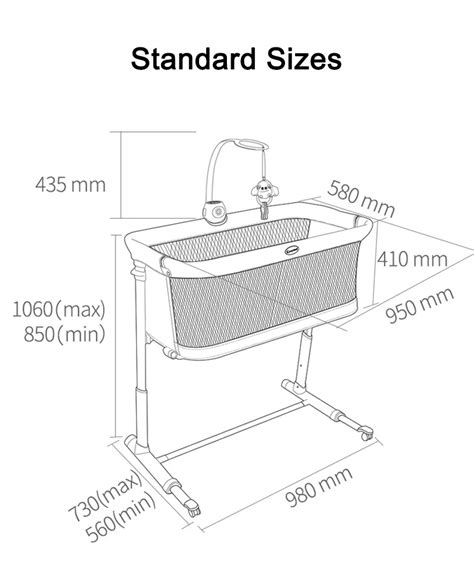 Wholesales Multifunctional Adjustable Baby Sleeper Bedside Crib Newborn ...