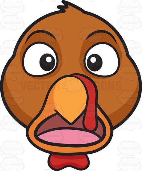 Turkey Face Clipart | Free download on ClipArtMag