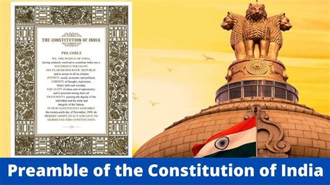 What Is The Preamble Of The Constitution Of India? » Gkfunda