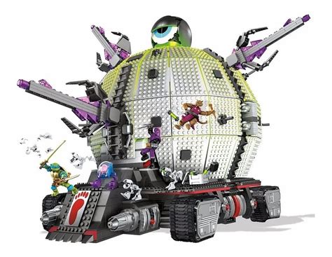 Tortugas Ninja Tmnt Technodrome Mega Construx Megabloks Orig | Mercado Libre