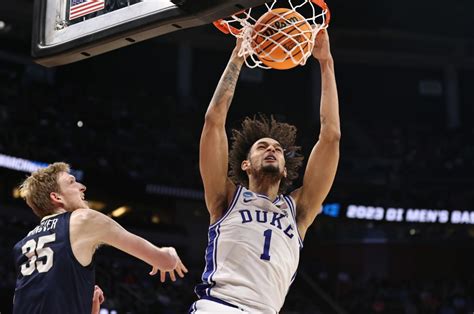 Dereck Lively II set the Duke freshman block record in the NCAA Tournament