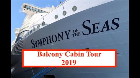 Symphony of the Seas-Balcony Cabin Tour - YouTube