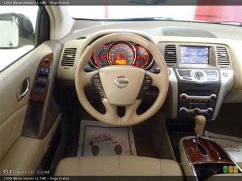 2009 Nissan murano interior colors