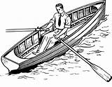 Vintage Rowboat coloring page  ColouringPages sketch template