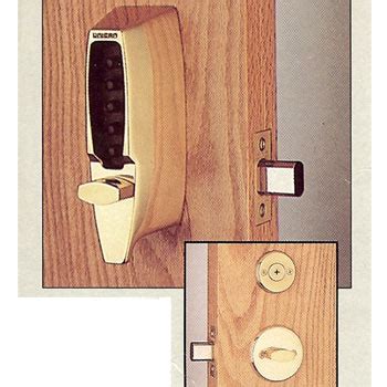 Simplex Locks 7108 Door Hardware Keyless Mechanical Deadbolt