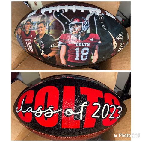 Custom Football With Photos - Etsy