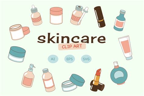 Skincare Clip Art | Designspace