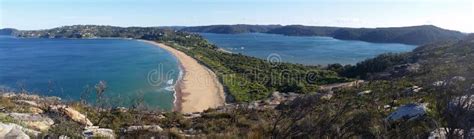 Palm Beach in Sydney, Australia Stock Photo - Image of peace, activity ...