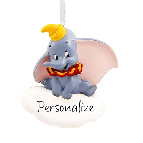 Hallmark Christmas Ornaments, Disney Dumbo Personalized Ornament - Walmart.com