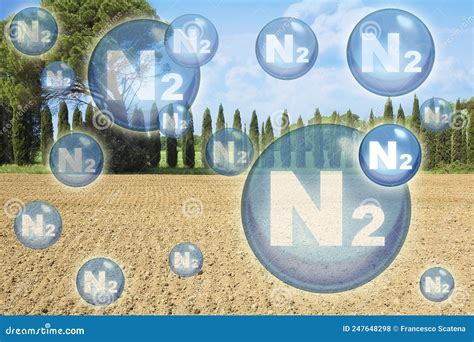 N2 Nitrogen Gas is the Main Constituent of the Earth`s Atmosphere ...