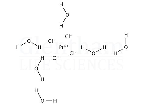 Chloroplatinic acid hexahydrate (CAS 18497-13-7) | Glentham Life Sciences