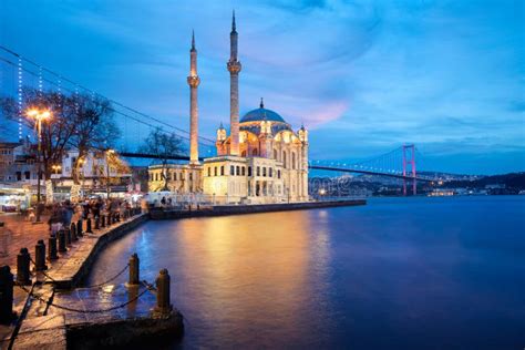 Ortaköy Mosque stock image. Image of history, beautiful - 235763669