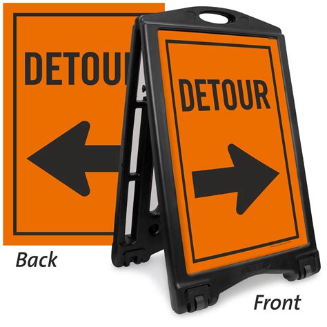 Detour Signs | Detour Ahead Signs