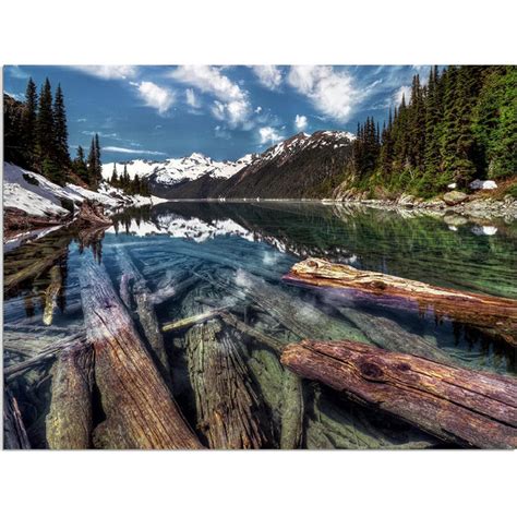 Loon Peak® Extra Large Landscape Framed On Canvas Print | Wayfair