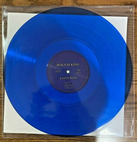 Kanye West Jesus is King Blue Colored Vinyl LP | eBay