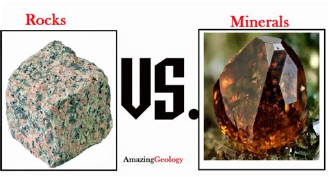 The Difference Between Rocks and Minerals