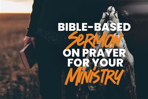 Bible-based Sermons on Prayer for Your Ministry