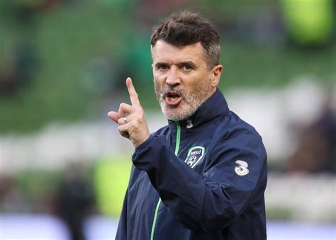 Fiery Roy Keane insists he's not a 'shouter' and instead is 'relaxed ...