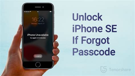 How to Unlock iPhone SE without Passcode or iTunes If Forgot - YouTube