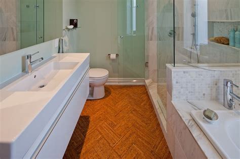 Cork floor - Cork is filled with air cells that make it naturally soft underfoot, which means it ...