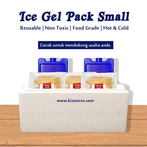 Order Online Ice Gel Pack Ice Pack Kotak Ice Gel Ice Pack Bata Blue Ice ...