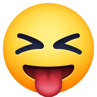 😝 Squinting Face with Tongue Emoji on Facebook 4.0 | Tongue emoji, Emoji, Emoji stickers