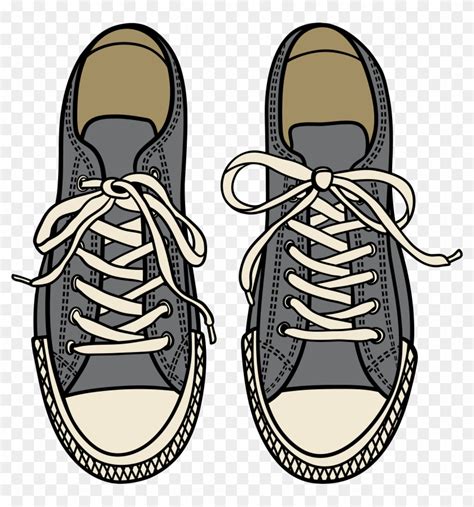 Fancy Shoes Clipart Grey Sneakers Png Best Web Black - Animated Shoes Top View Png - Free ...