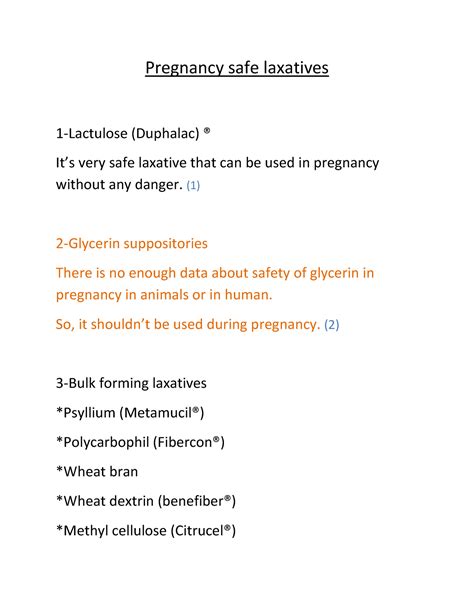 Pregnancy safe laxatives - Pregnancy safe laxatives 1-Lactulose (Duphalac) ® It’s very safe ...