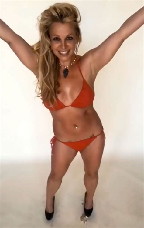 Britney Spears Models Her Favorite Bikinis in Instagram Video