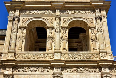 Plateresque Facade of City Hall in Seville, Spain - Encircle Photos